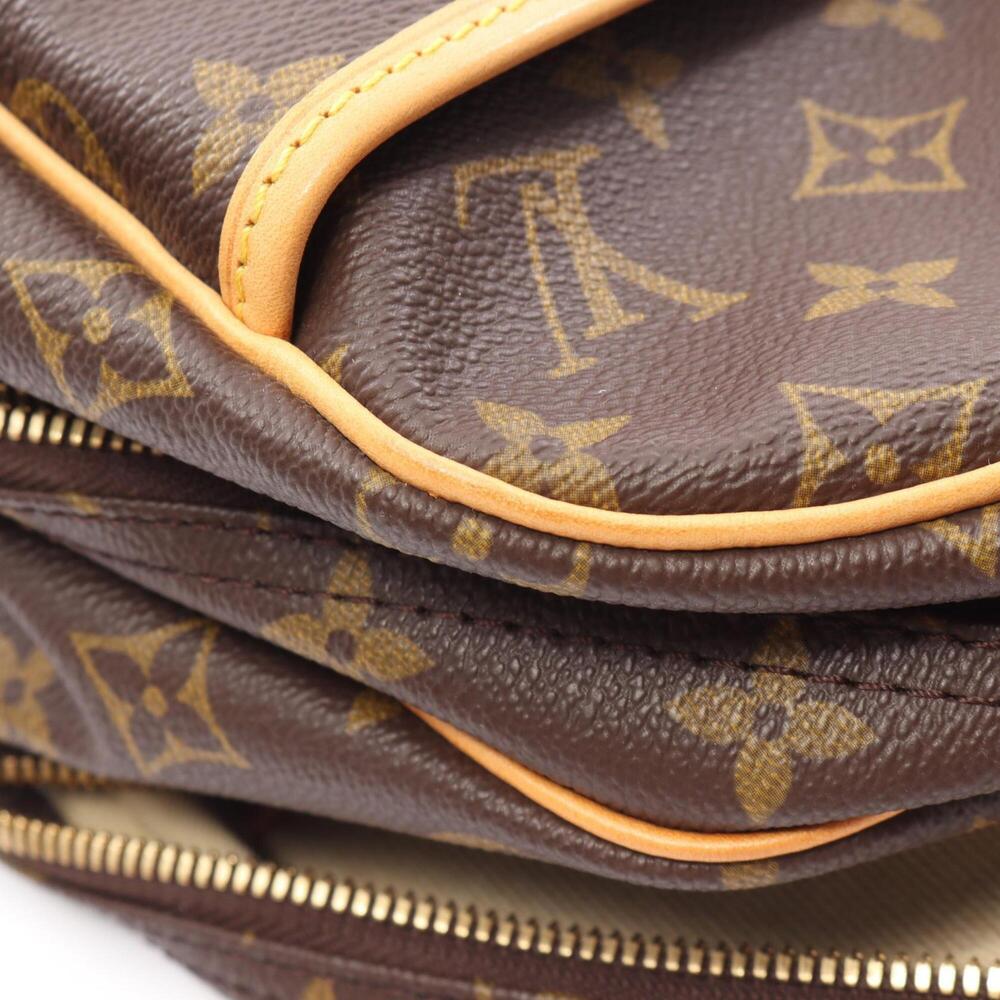 LOUIS VUITTON Brown Monogram Leather Boston Bag - Picture 10 of 16